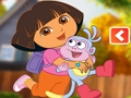 Cluiche Dora the Explorer an Leabhar Dathúcháin  ar líne