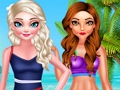 Cluiche Treochtaí Dhá Phíosa BFF  ar líne