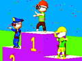 Cluiche Rás Royale Rith 3D Knockout Fall Guys  ar líne