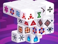 Cluiche Am Triple Capacities Dark Mahjongg  ar líne