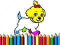 Cluiche Ar Ais Ar Scoil: Leabhar Dathúcháin Doggy  ar líne