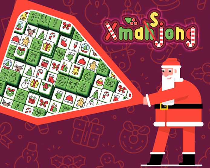 Cluiche Cluiche Nollag Mahjong  ar líne