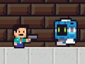 Cluiche Cluiche Noob Super Gníomhaire vs Robots  ar líne