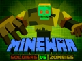 Cluiche Saighdiúirí Minewar vs Zombies  ar líne