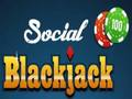Cluiche Blackjack sóisialta  ar líne