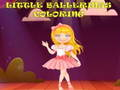 Cluiche Cluiche ar líne Dathúcháin Ballerinas Little  ar líne