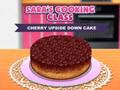 Cluiche Rang Cócaireachta Sara: Cáca Cherry Upside Down  ar líne