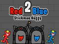 Cluiche Stickman Dearg agus Gorm Huggy 2 ar líne  ar líne