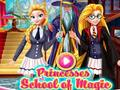 Cluiche Banphrionsa i Scoil na Draíochta  ar líne