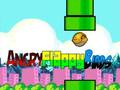 Cluiche Cluiche Éin Flappy Angry  ar líne