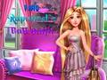 Cluiche Faigh outfit liathróid Rapunzel  ar líne