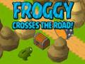 Cluiche Trasnaíonn Froggy an Bóthar!  ar líne