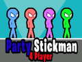 Cluiche Cluiche páirtí stickman 4 imreoir  ar líne