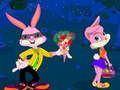 Cluiche Cluiche ar líne Bunny Grá Gúna Suas  ar líne