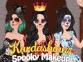 Cluiche Makeup Spooky Kardashians  ar líne