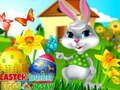 Cluiche Jigsaw Uibheacha Bunny Cásca  ar líne