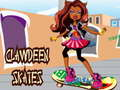 Cluiche Scátaí Clawdeen  ar líne