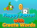 Cluiche Parrot Flappy le Focail Cruthaigh  ar líne