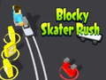 Cluiche Cluiche Líne Blocky Skater Rush  ar líne