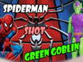 Cluiche Spiderman Lámhaigh Glas Goblin  ar líne