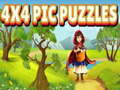 Cluiche 4x4 Puzzles Pic  ar líne