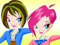 Cluiche Cluiche Winx Tecna Dressup  ar líne
