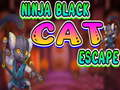 Cluiche Cluiche Líne Ninja Cat Dubh Escape  ar líne