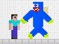 Cluiche Cluiche Noob vs Blue Monster  ar líne