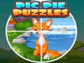 Cluiche Puzzles pie pic  ar líne