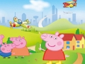 Cluiche Sleamhnán Muc Peppa  ar líne