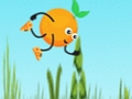 Cluiche An tUasal. Cluiche Orange Flappy Léim  ar líne