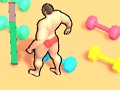 Cluiche Rás Muscle 3D: Cluiche Rith Smash  ar líne
