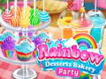 Cluiche Cóisir Bácús Milseoga Rainbow  ar líne