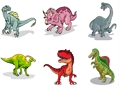 Cluiche Cártaí Dino  ar líne