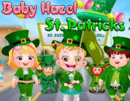 Cluiche Leanbh Hazel St. Lá Fhéile Pádraig  ar líne