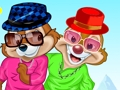 Cluiche Cluiche ar líne Chip n Dale Dressup  ar líne
