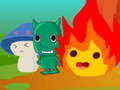 Cluiche Cluiche Fireball Agus Waterball Eachtraíochta 4  ar líne