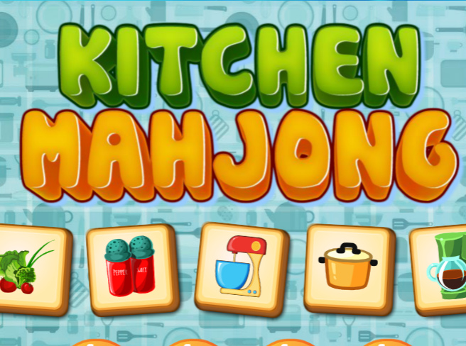 Cluiche Cluiche Kitchen Mahjong  ar líne