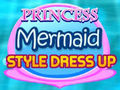 Cluiche Cluiche Líne Banphrionsa Mermaid Stíl Gúna Suas  ar líne