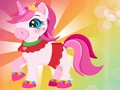 Cluiche Cluiche Líne Unicorn Make Up Cailín  ar líne