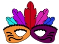 Cluiche Cóisir Carnival: Dathú Masc  ar líne