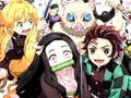 Cluiche Jigsaw Nezuko Tanjiro  ar líne