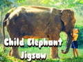 Cluiche Jigsaw Eilifint Leanaí  ar líne