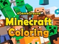 Cluiche Minecraft leabhar dathúcháin  ar líne