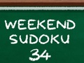 Cluiche Deireadh Seachtaine Sudoku 34  ar líne