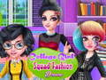 Cluiche Cluiche Scuad Cailín an Choláiste Faisean Dressup  ar líne