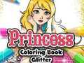 Cluiche Leabhar Dathúcháin Banphrionsa Glitter  ar líne