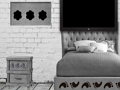 Cluiche Cluiche Líne Black and white House Escape  ar líne