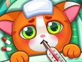 Cluiche Cat dochtúir insamhlóir  ar líne