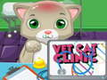 Cluiche Clinic Tréidliachta Cat  ar líne